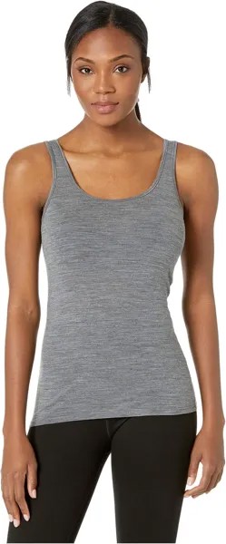 Майка Siren из шерсти мериноса Icebreaker, цвет Gritstone Heather