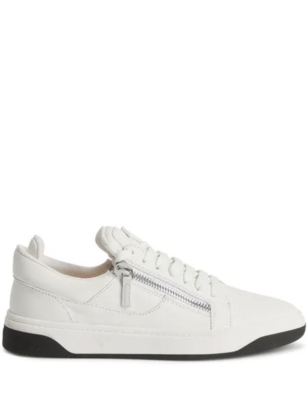 Giuseppe Zanotti кеды с молниями, белый