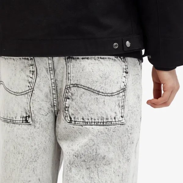 Dime Классические мешковатые джинсовые брюки, белый