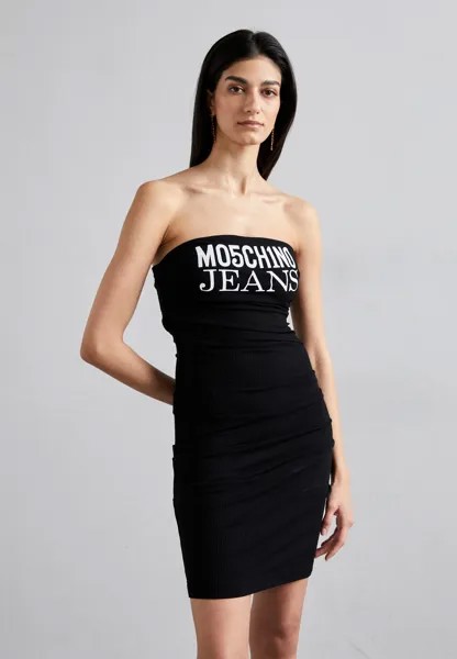 Легкое платье DRESS MOSCHINO JEANS, черный