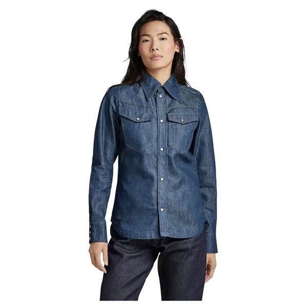 Рубашка G-Star 70´S Slim Denim, синий