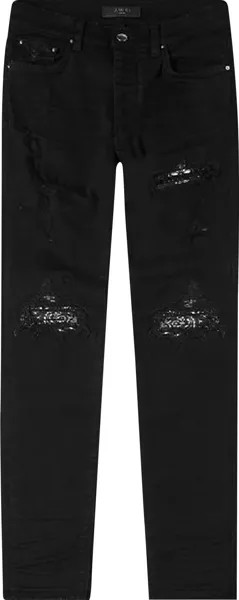 Джинсы Amiri MX1 Bandana Jeans 'Black', черный