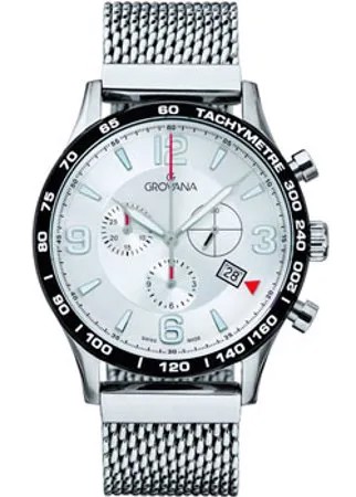 Швейцарские наручные  мужские часы Grovana 1745.9132. Коллекция Chrono