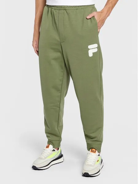 Спортивные брюки стандартного кроя Fila, зеленый