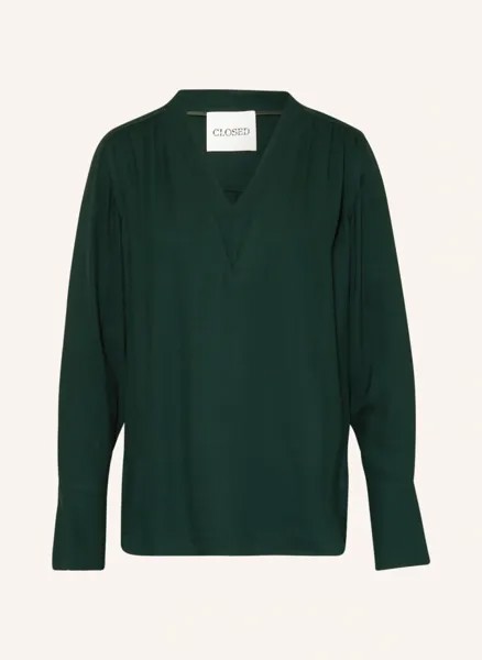 Блузка-рубашка Closed, зеленый