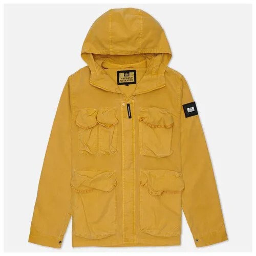 Мужская куртка ветровка Weekend Offender Cotoca Garment Dyed Field жёлтый, Размер XXL