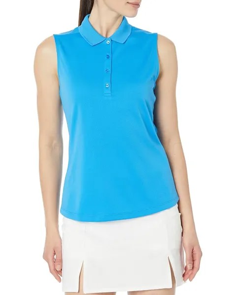 Поло Callaway Sleeveless Essential Solid Knit, цвет Blue Sea Star