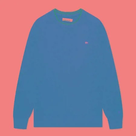 Мужской свитер Napapijri Dain Crew Neck, цвет бордовый, размер S