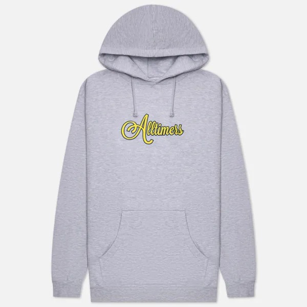 Мужская толстовка Alltimers Signature Needed Hoodie серый, Размер M