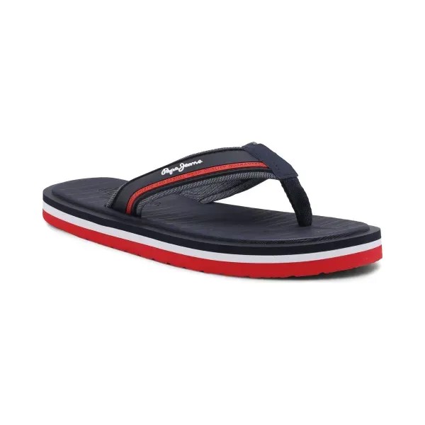 Базовые шлепанцы West Pepe Jeans London, синий