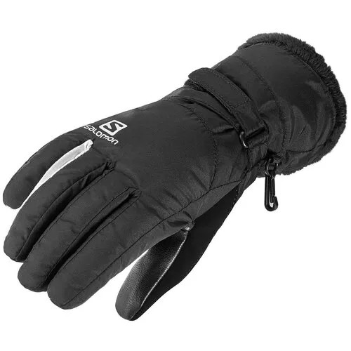 Перчатки Salomon GLOVES FORCE DRY W Black/White Женщины L40424200 M