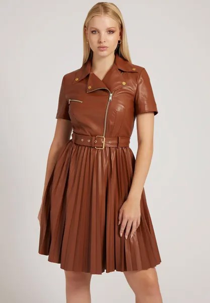 Летнее платье Guess, коричневый