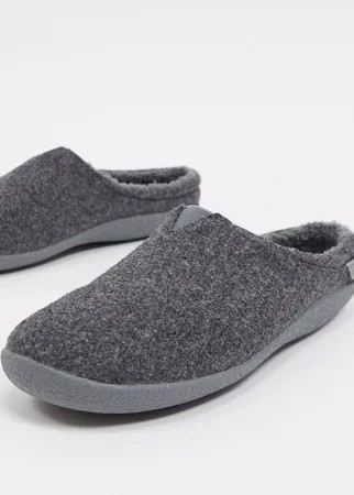 Серые слиперы из экологичных материалов Toms Berkley-Серый
