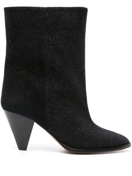 ISABEL MARANT ботильоны Rouxa 85, черный