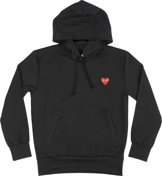 Худи Comme des Garçons PLAY Hoodie 'Black', черный