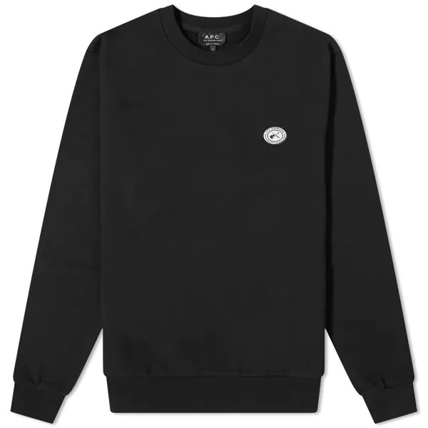Толстовка A.P.C. Gabriel Patch Logo Crew Sweat