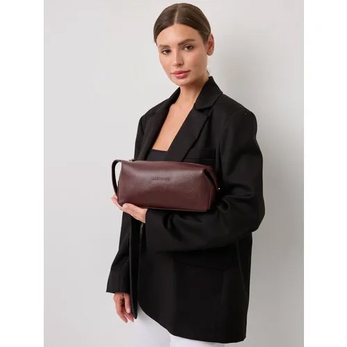Косметичка Franchesco Mariscotti, 25х12х25 см, , вишня