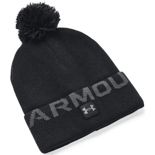 Шапка Under Armour, демисезон/зима, размер 56/60, черный