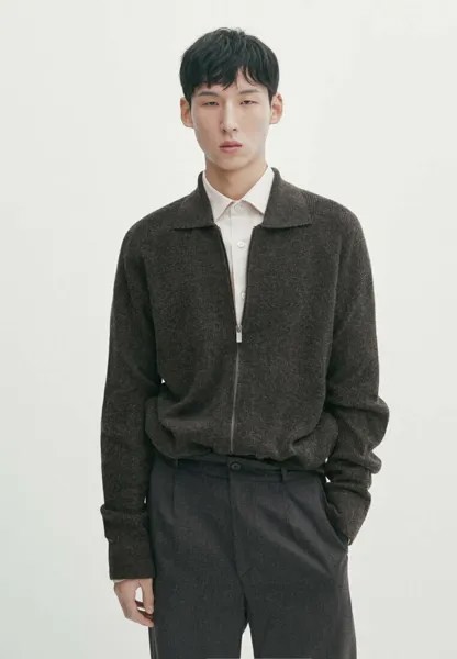 Кардиган Massimo Dutti, темно-серый