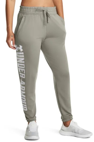 Спортивные брюки Rival из лиоцелла с логотипом Under Armour, бежевый