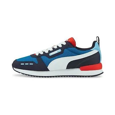 Мужские кроссовки Puma R78 сине-бело-красные (373117 53)