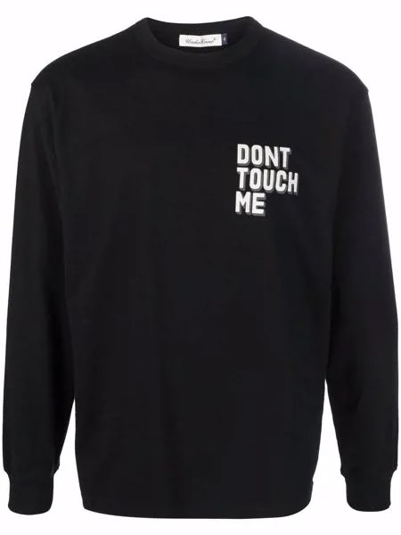 UNDERCOVER slogan-print long-sleeved T-shirt