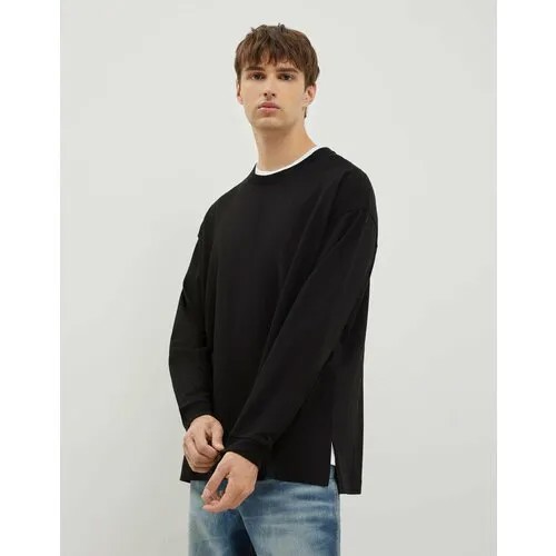 Лонгслив Gloria Jeans GJ BLACK, размер M (48-50), черный