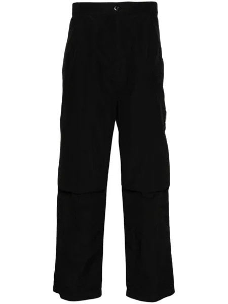 C.P. Company спортивные брюки с декором Lens, черный