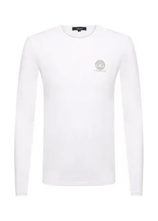 Хлопковый лонгслив Versace
