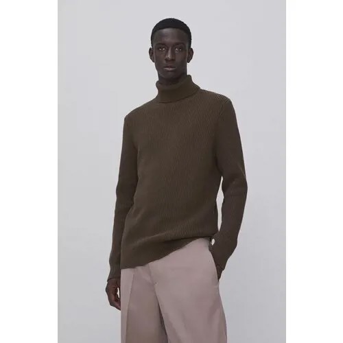 Пуловер H&M, размер XS, коричневый