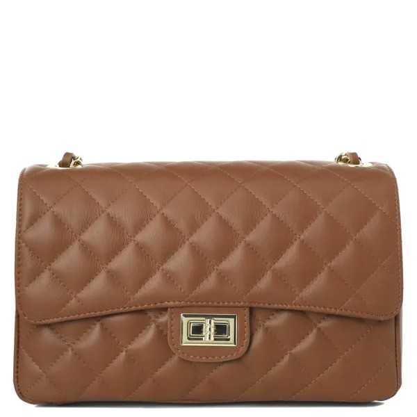 Сумка женская Pierre Cardin 1371 коричневый, 16х28х9 см
