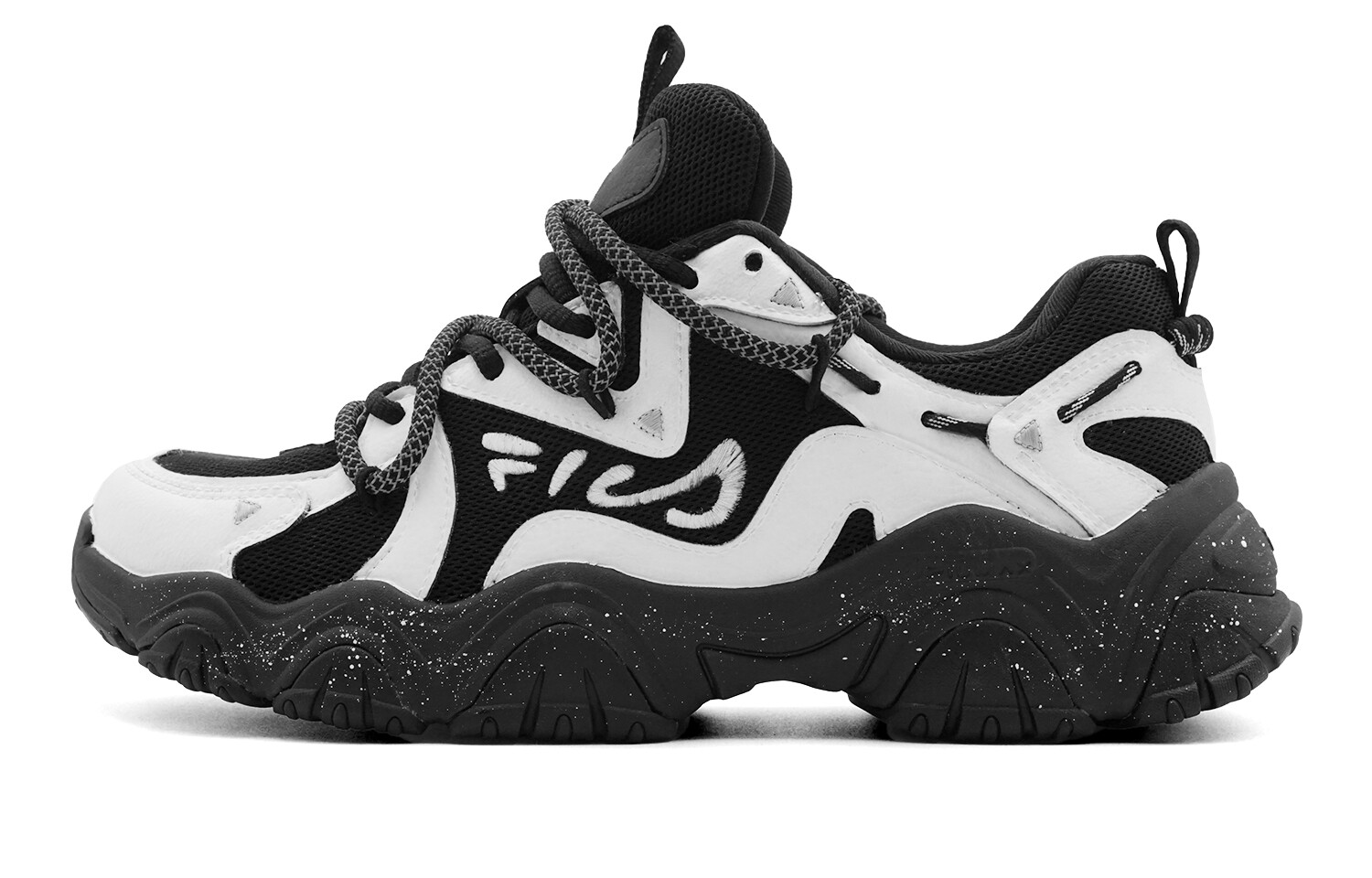 Кроссовки FILA Fluid 4 Lifestyle Shoes Women's Low-top Black/white, черный