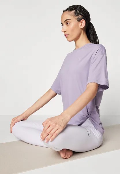 Спортивная футболка STUDIO TWIST TEE Puma, сирень