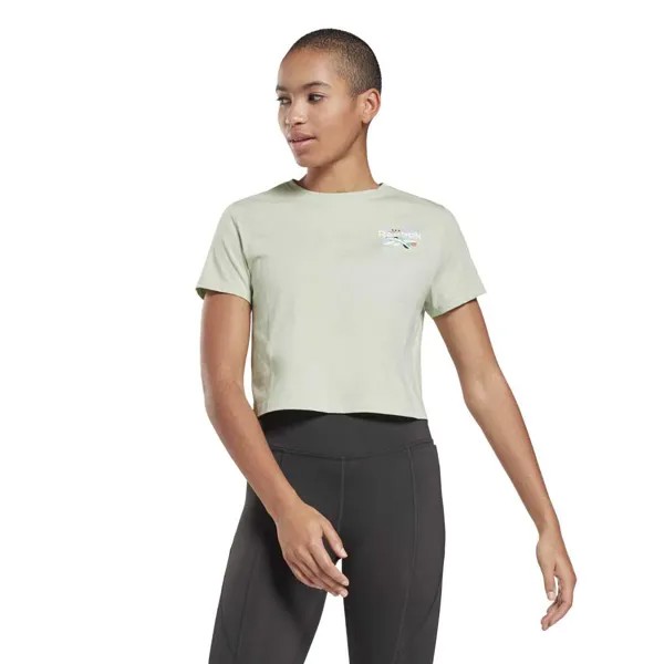 Спортивная футболка Reebok Graphic Verbiage, серый