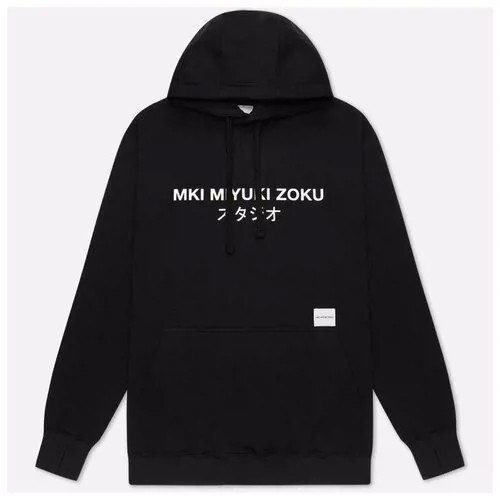 Мужская толстовка MKI Miyuki-Zoku Classic Logo Hoody чёрный , Размер M