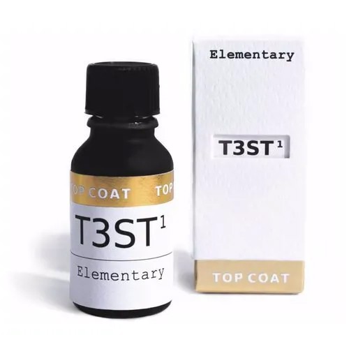 ONIQ Верхнее покрытие T3ST1 Top Coat Elementary, 15 мл, прозрачный