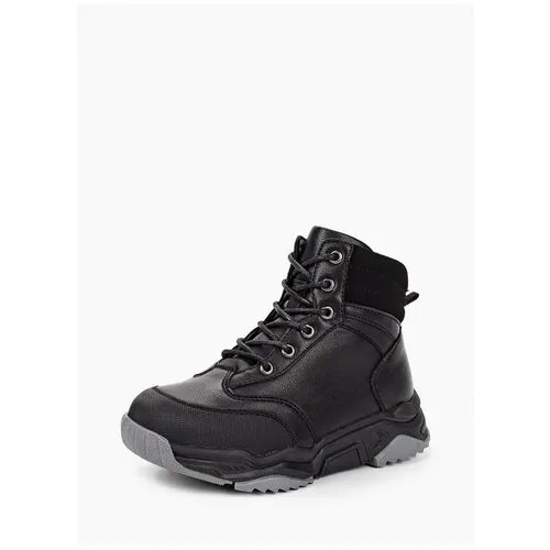 Ботинки для мальчиков, цвет черный, размер 30, бренд Ulёt, артикул TM155-11