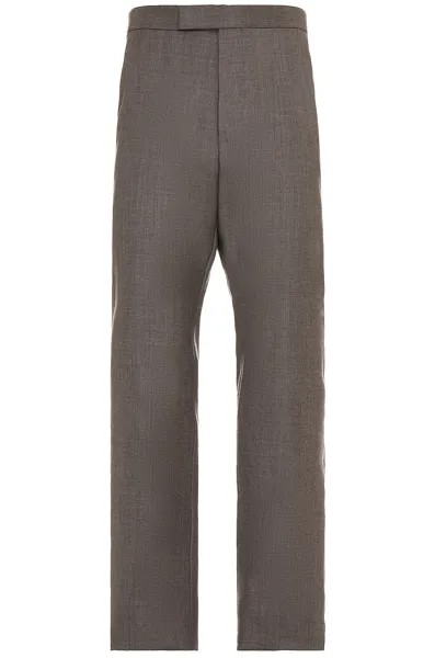Брюки Thom Browne Classic Backstrap Skinny Trouser, цвет Medium Grey
