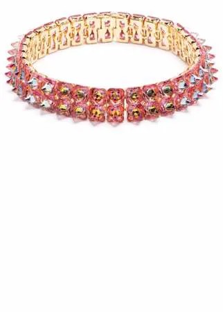 Swarovski колье-чокер Chroma с кристаллами
