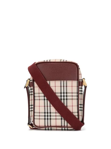 Burberry Pre-Owned сумка через плечо в клетку