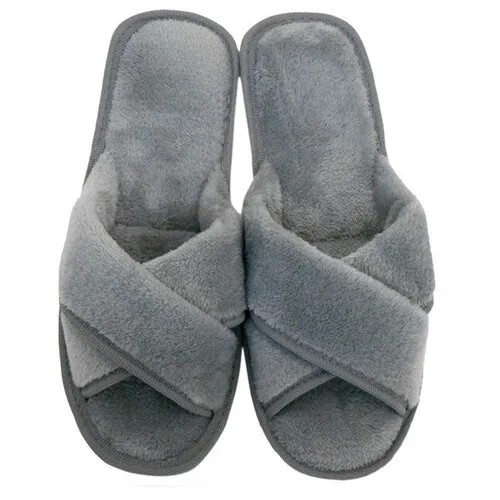 Тапочки женские, SL-75-6,серый/38-39