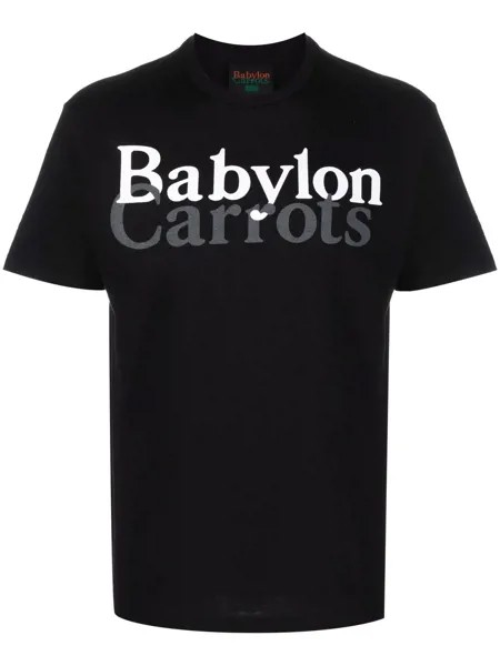 Carrots футболка с логотипом из коллаборации с Babylon