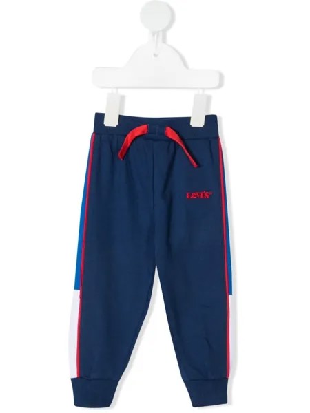 Levi's Kids спортивные брюки с вышитым логотипом