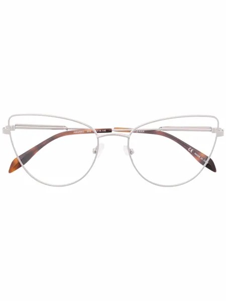 Alexander McQueen Eyewear очки в оправе 'кошачий глаз'