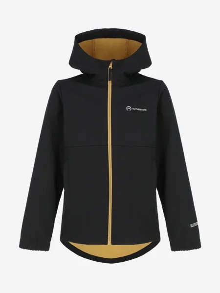 Куртка софтшелл для мальчиков Outventure, Черный