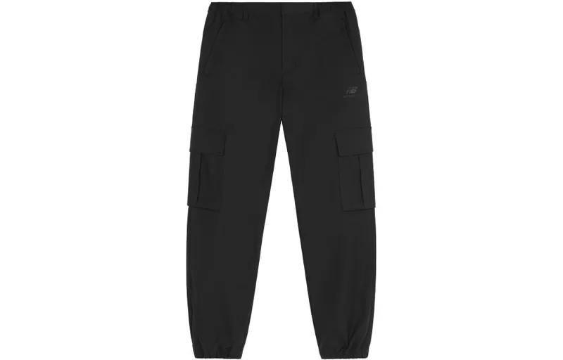 Трикотажные спортивные штаны женские черные New Balance
