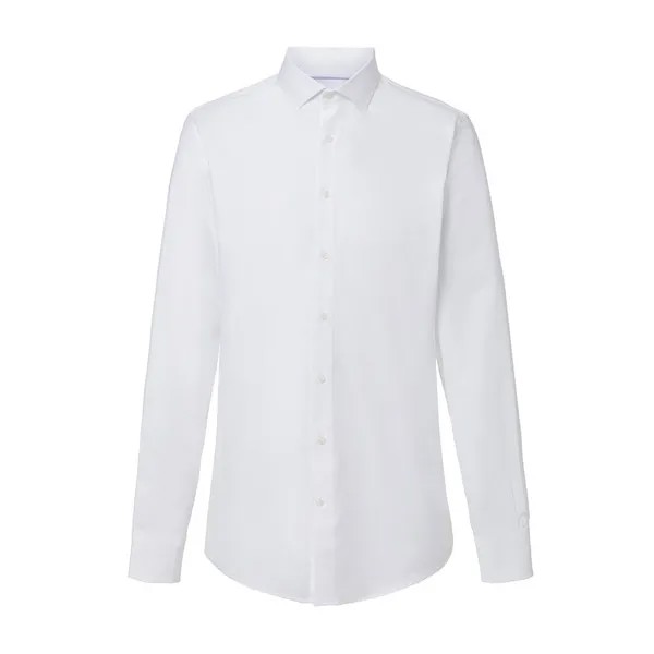 Рубашка Hackett Poplin Slim BC, белый