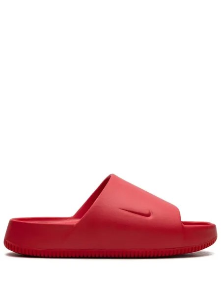 Nike шлепанцы Calm University Red, красный