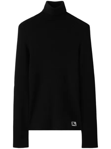 Джемпер Equestrian Knight Burberry, черный