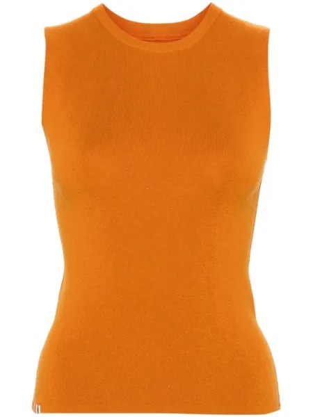 Трикотажный топ n°334 Ida extreme cashmere, оранжевый